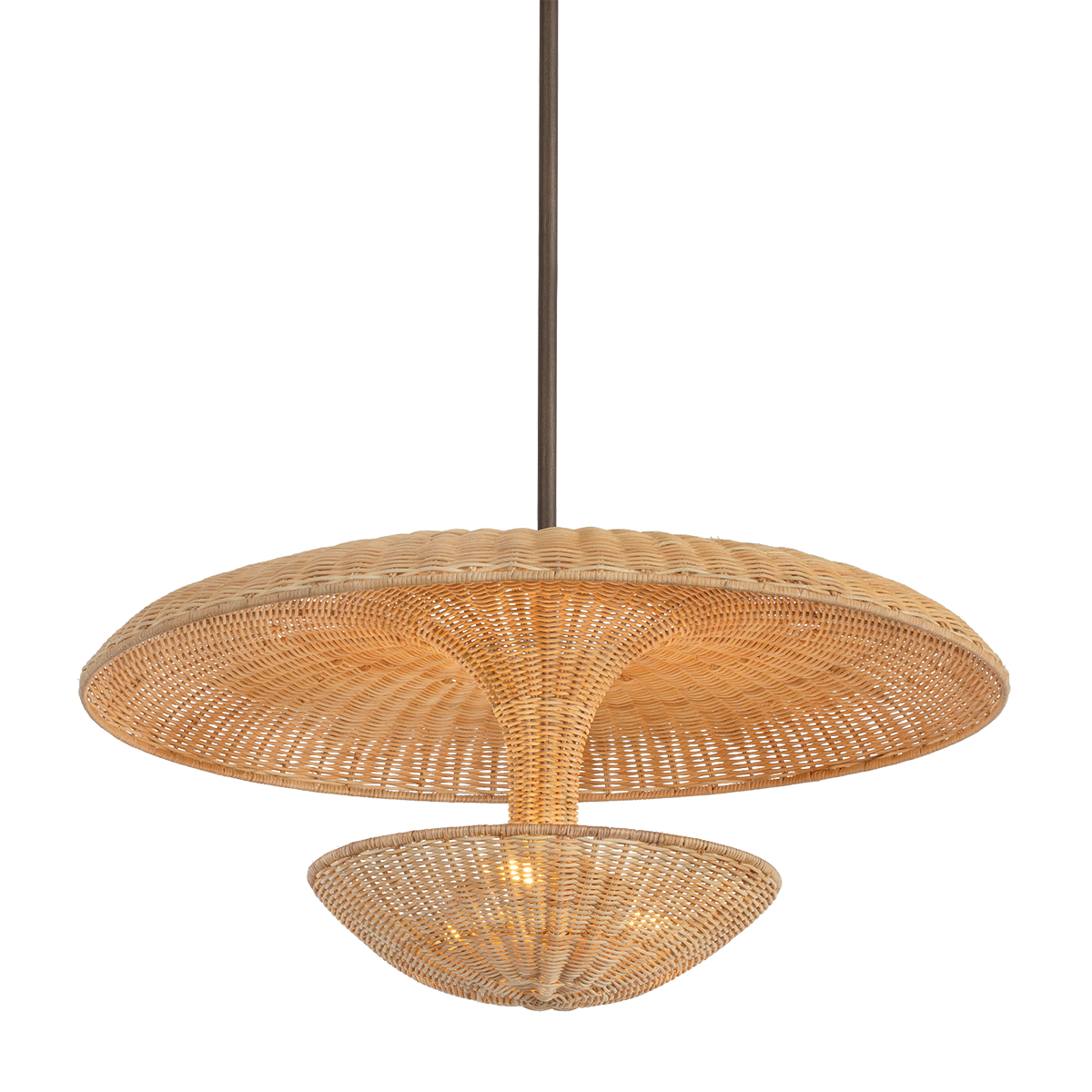 Draco Pendant 30" — a Troy pendant for kitchens, entries, and dining rooms at Laurie Yapp Home.