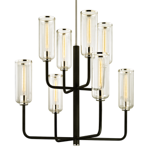 Aeon Chandelier 37" x 36" — a Troy chandelier for dining rooms, entries, and living rooms at Laurie Yapp Home.