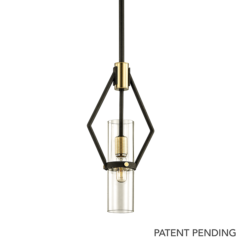 Raef Pendant 7" x 15" — a Troy pendant for kitchens, entries, and dining rooms at Laurie Yapp Home.