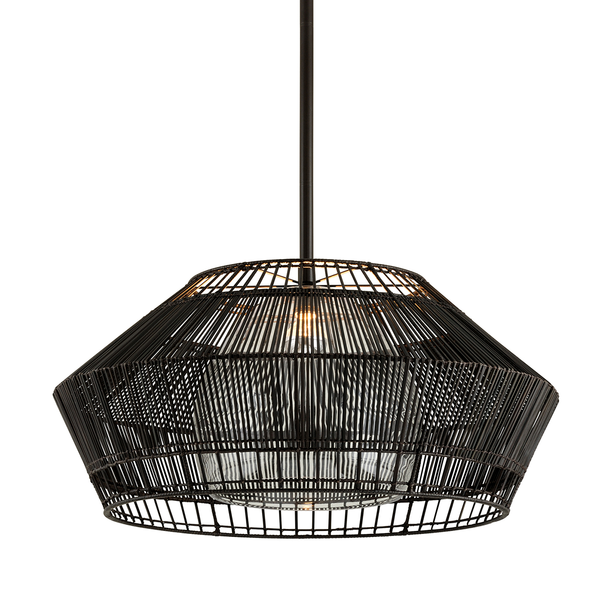 Hunters Point Chandelier 36" — a Troy chandelier for dining rooms, entries, and living rooms at Laurie Yapp Home.