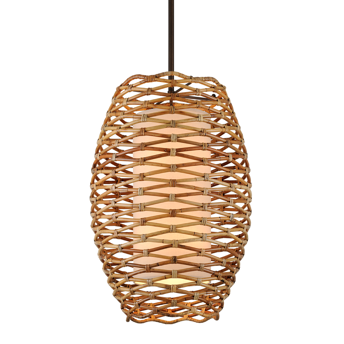 Balboa Chandelier 28" x 40.75" — a Troy chandelier for dining rooms, entries, and living rooms at Laurie Yapp Home.