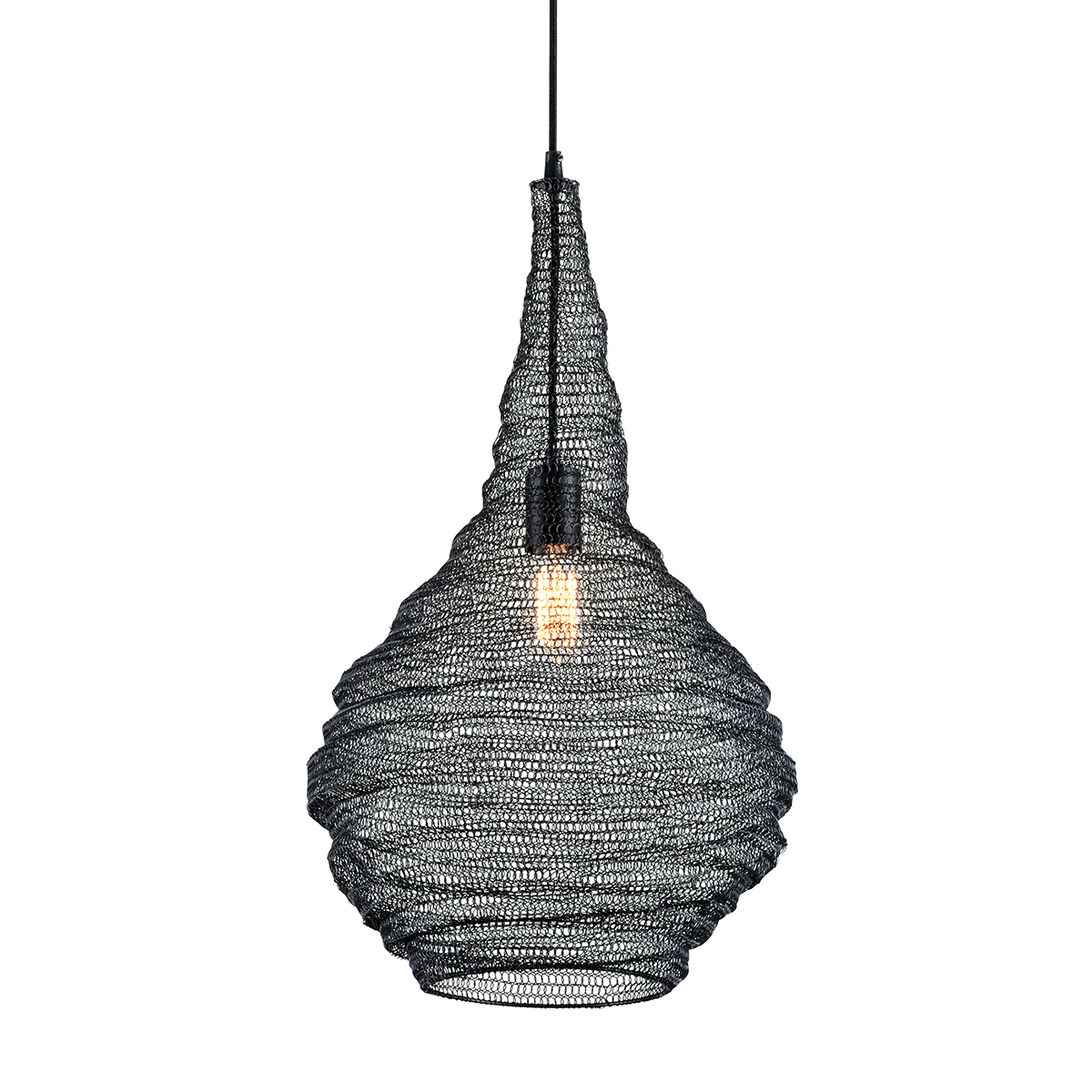 Wabi Sabi Pendant 16" — a Troy pendant for kitchens, entries, and dining rooms at Laurie Yapp Home.