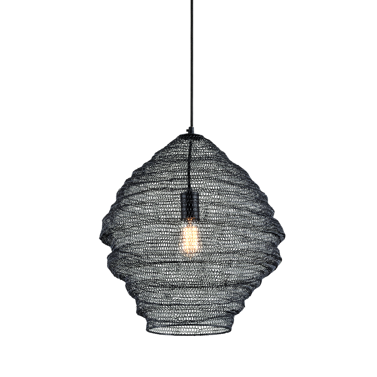 Wabi Sabi Pendant 18" — a Troy pendant for kitchens, entries, and dining rooms at Laurie Yapp Home.