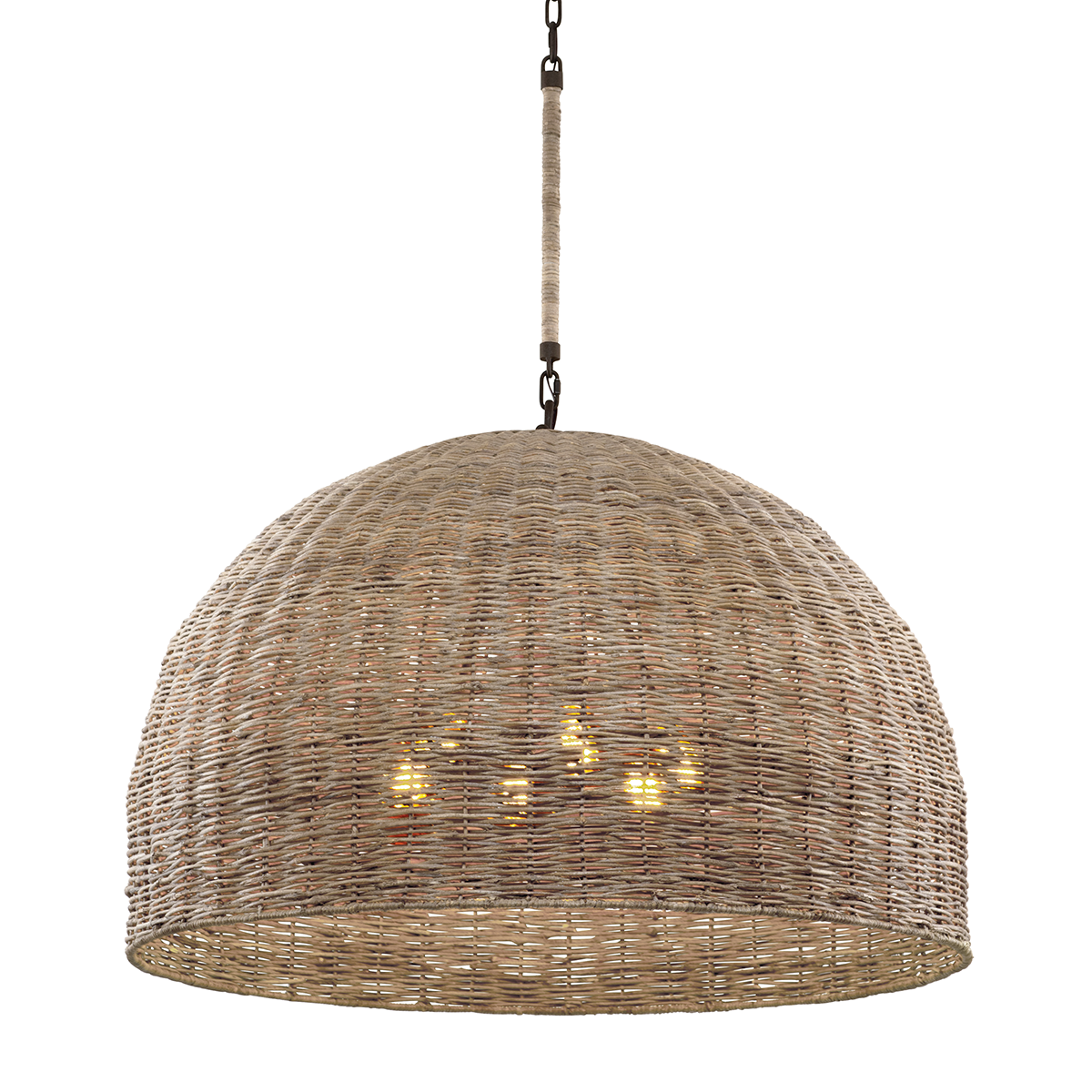 Huxley Pendant 43.75" — a Troy pendant for kitchens, entries, and dining rooms at Laurie Yapp Home.