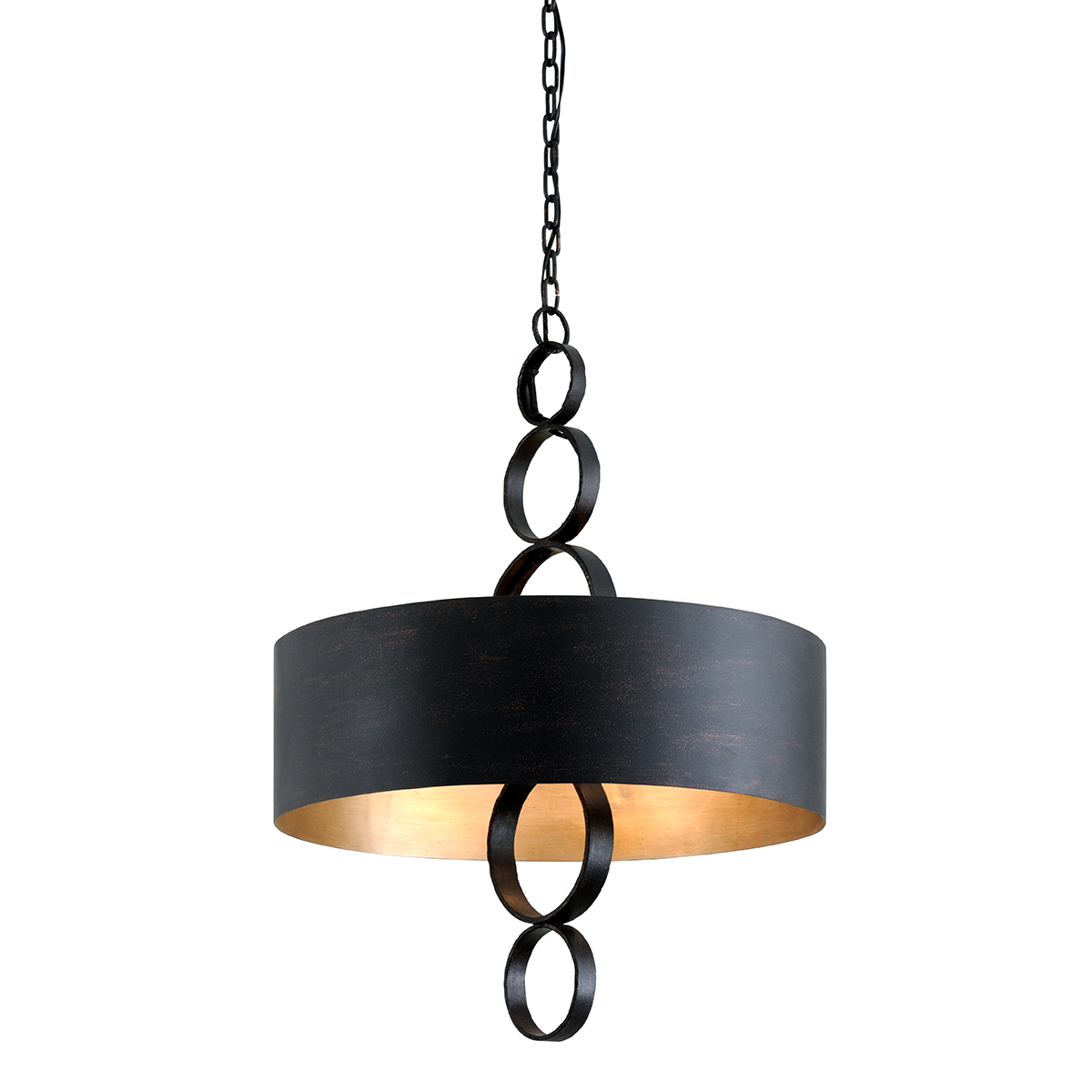 Rivington Chandelier 26" — a Troy chandelier for dining rooms, entries, and living rooms at Laurie Yapp Home.