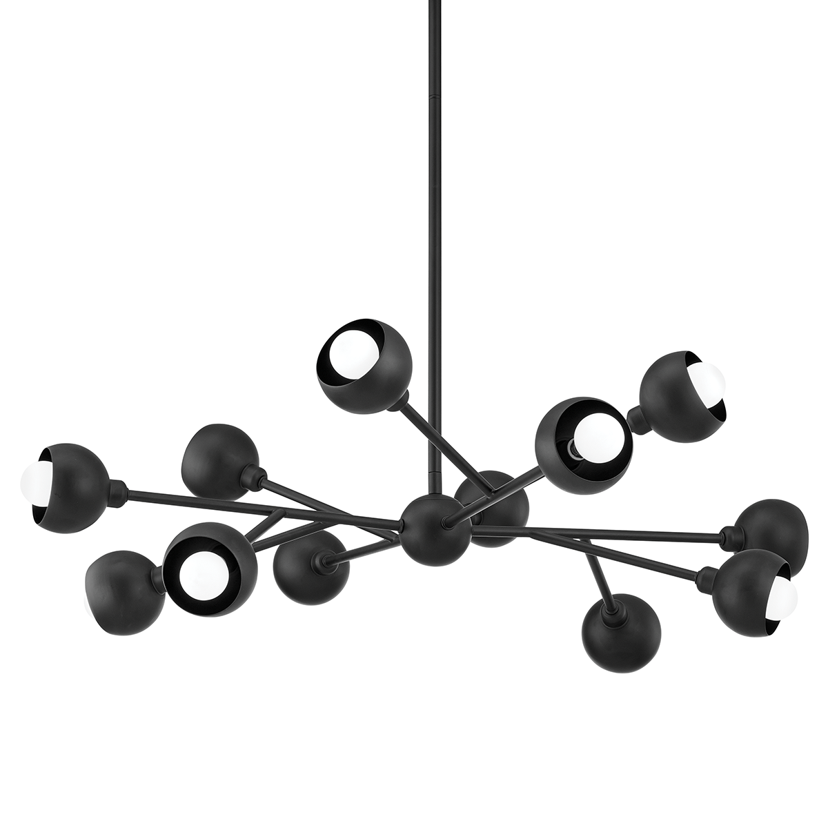 Colt Chandelier 37" — a Troy chandelier for dining rooms, entries, and living rooms at Laurie Yapp Home.