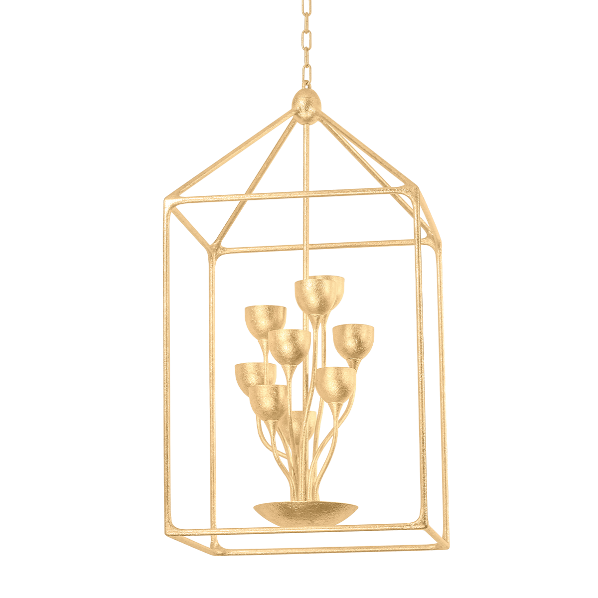 Westwood Lantern 20.25" shown from a second angle to highlight the frame and glass panel detail.