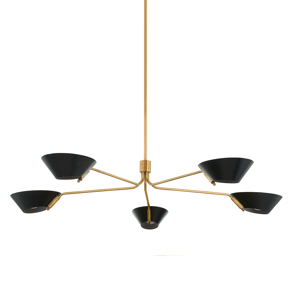 Sacramento Chandelier 63" — a Troy chandelier for dining rooms, entries, and living rooms at Laurie Yapp Home.