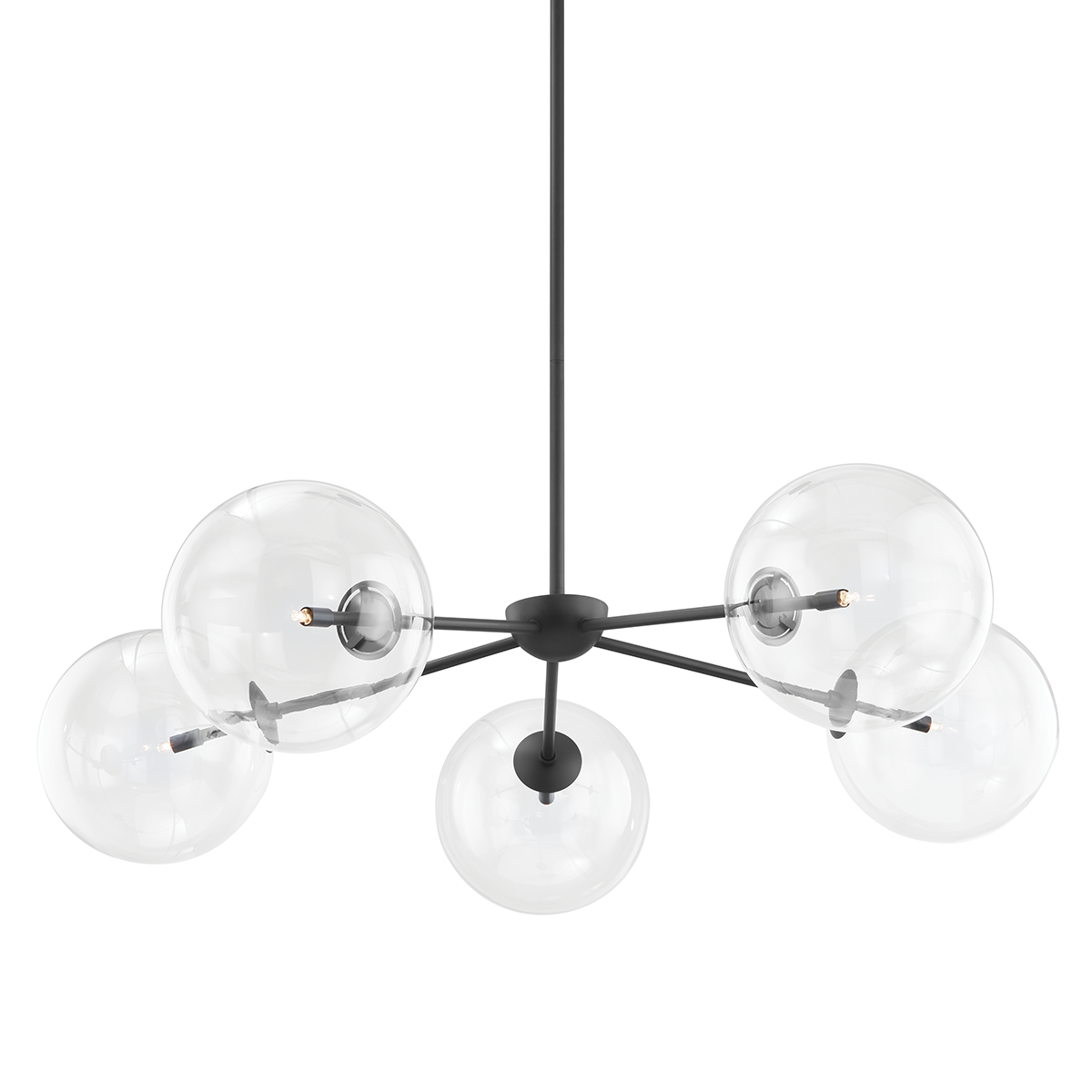 Madrid Chandelier — a Troy chandelier for dining rooms, entries, and living rooms at Laurie Yapp Home.