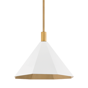 Huntley Pendant 22" x 15.75" — a Troy pendant for kitchens, entries, and dining rooms at Laurie Yapp Home.