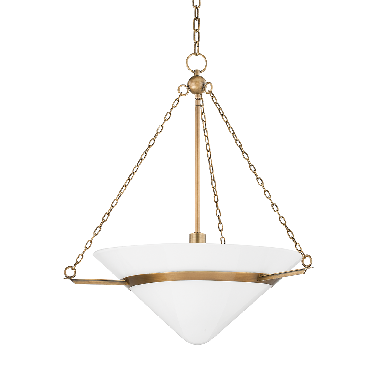 Amador Pendant 27" — a Troy pendant for kitchens, entries, and dining rooms at Laurie Yapp Home.