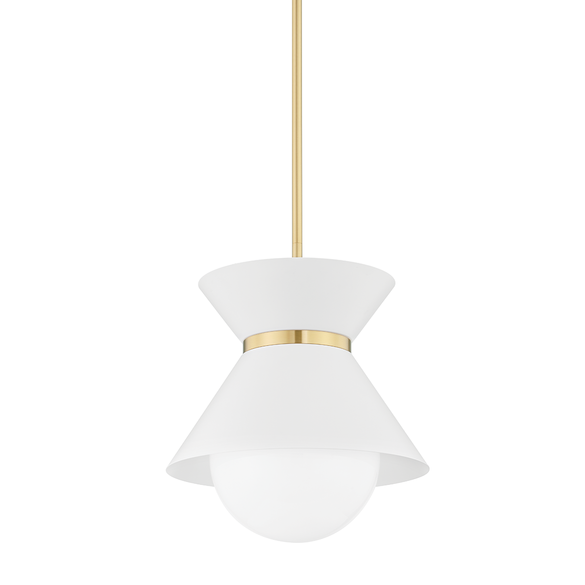 Scout Pendant 15" — a Troy pendant for kitchens, entries, and dining rooms at Laurie Yapp Home.