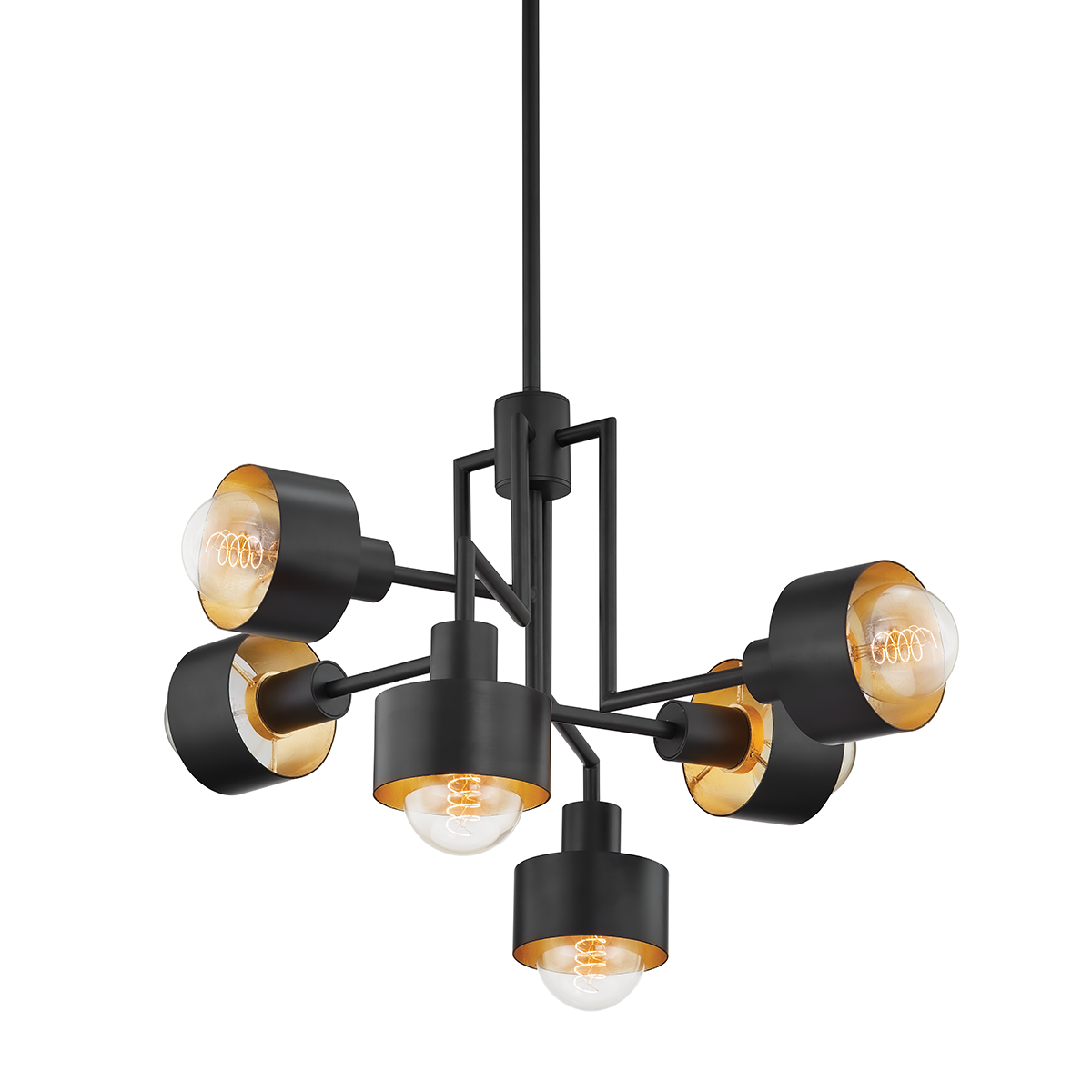 North Chandelier 25.5" — a Troy chandelier for dining rooms, entries, and living rooms at Laurie Yapp Home.