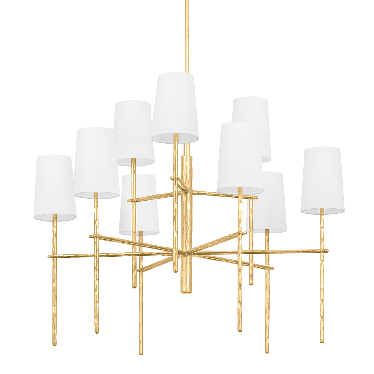 River Chandelier — a Troy chandelier for dining rooms, entries, and living rooms at Laurie Yapp Home.