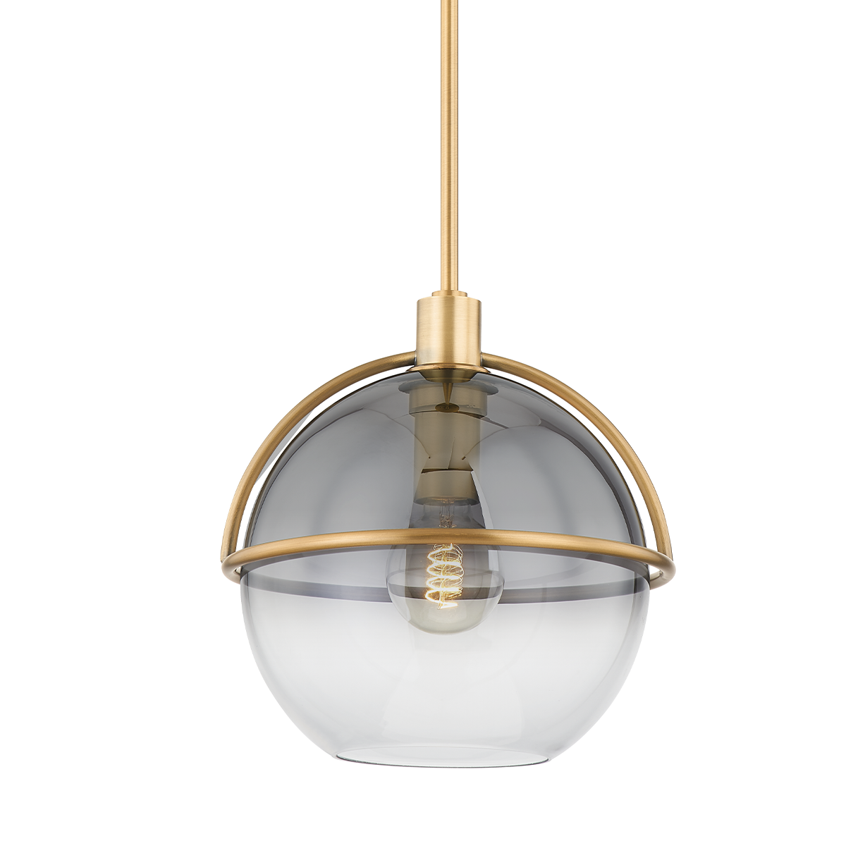 Ivins Pendant 12" — a Troy pendant for kitchens, entries, and dining rooms at Laurie Yapp Home.