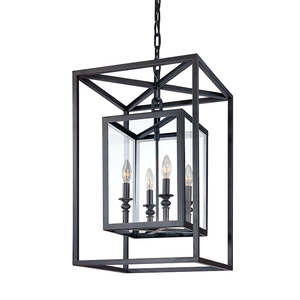 Morgan Lantern shown from a second angle to highlight the frame and glass panel detail.