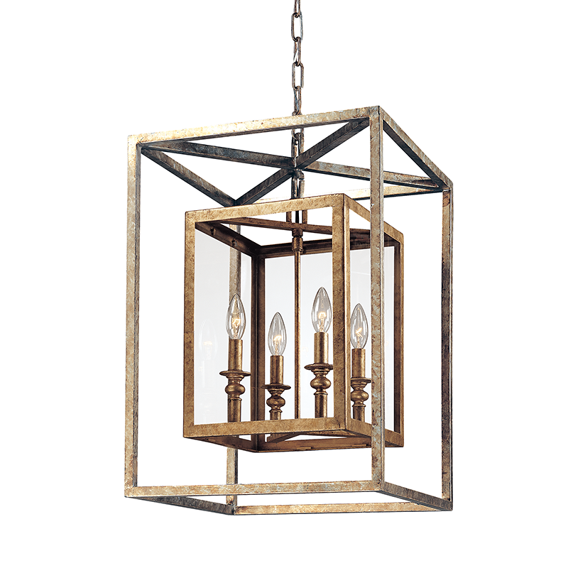 Morgan Lantern — a Troy lantern for entries, foyers, and covered porches at Laurie Yapp Home.