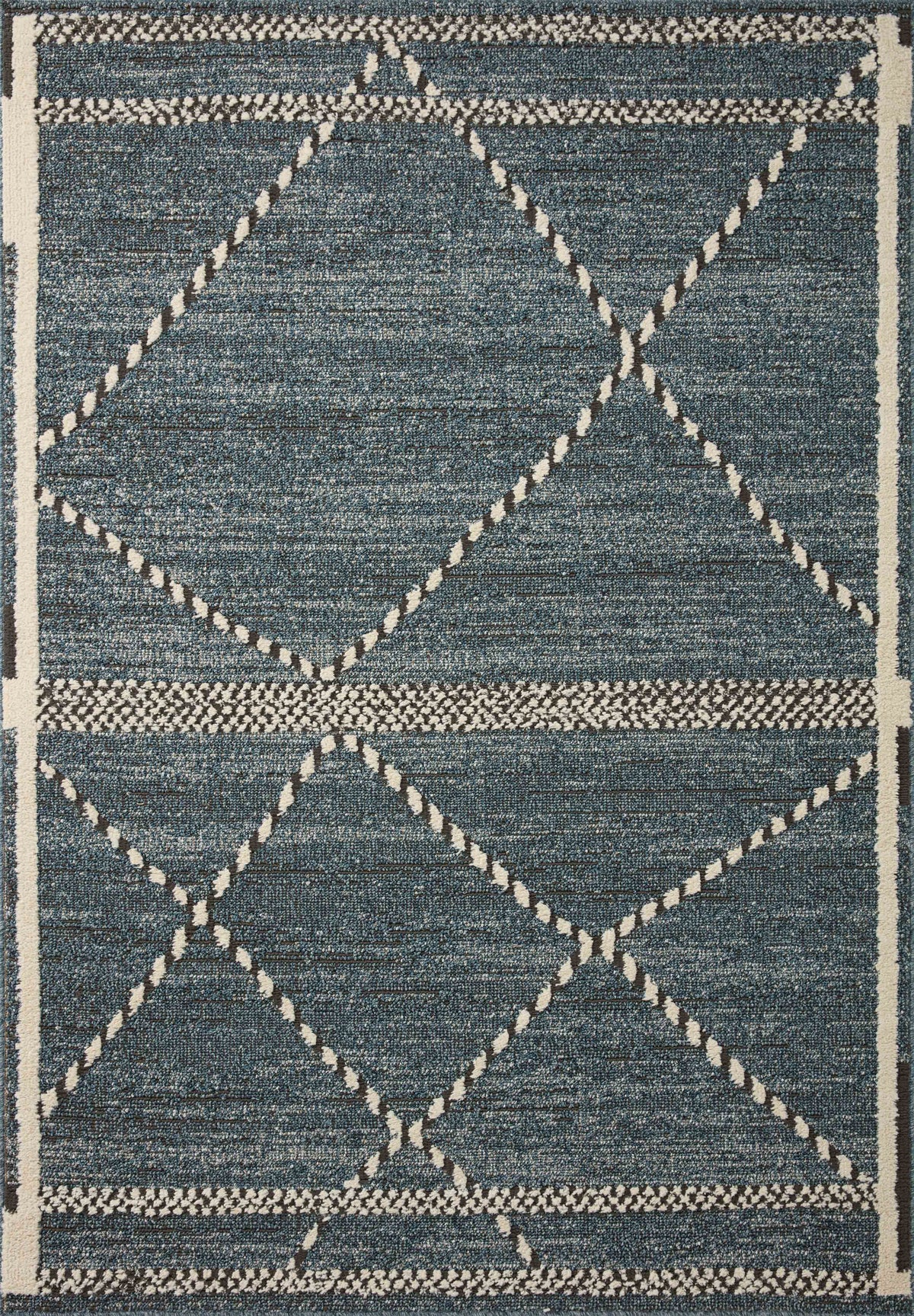 Fabian Denim / Charcoal — a Loloi rug at Laurie Yapp Home.