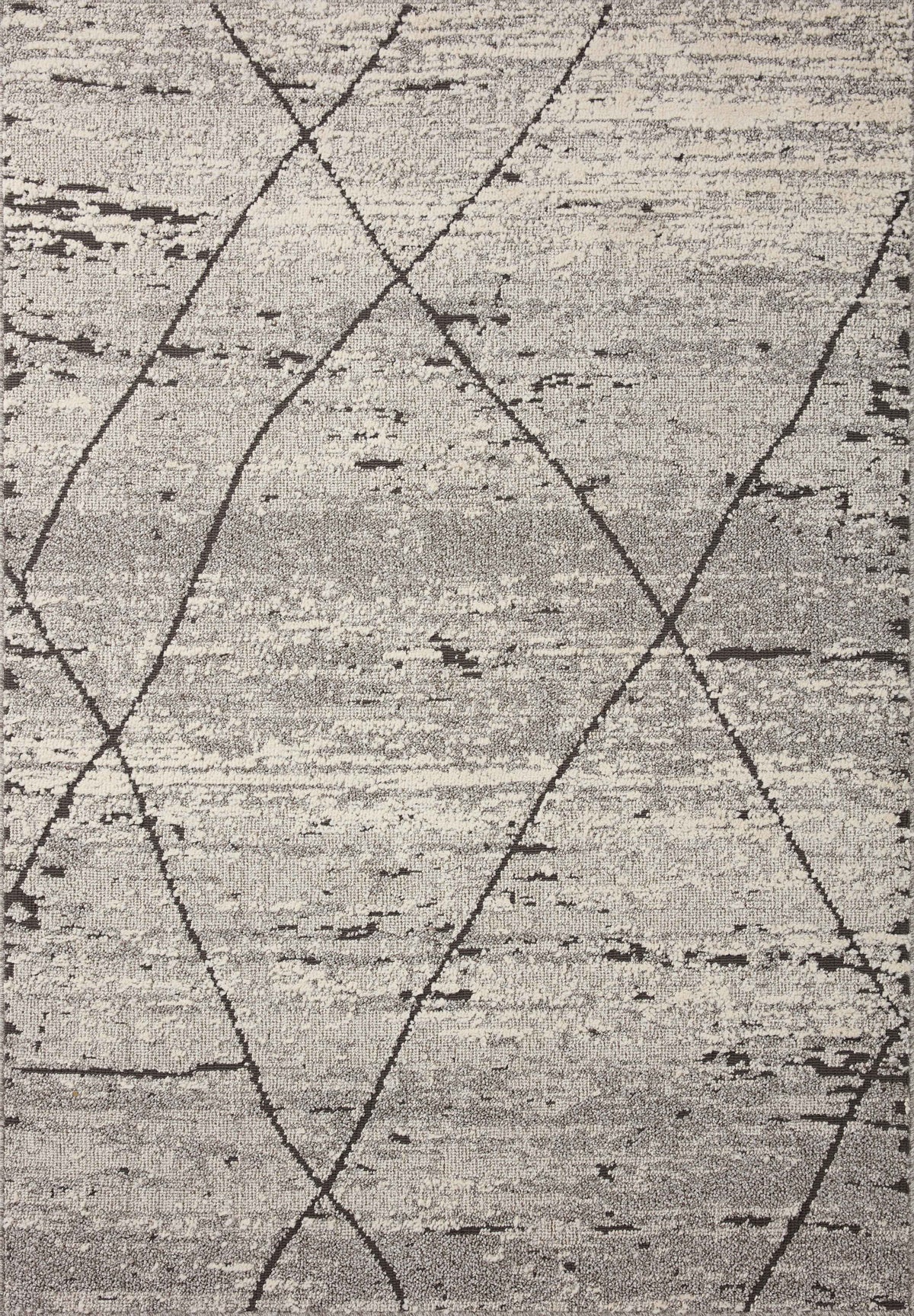 Fabian Grey / Charcoal — a Loloi rug at Laurie Yapp Home.