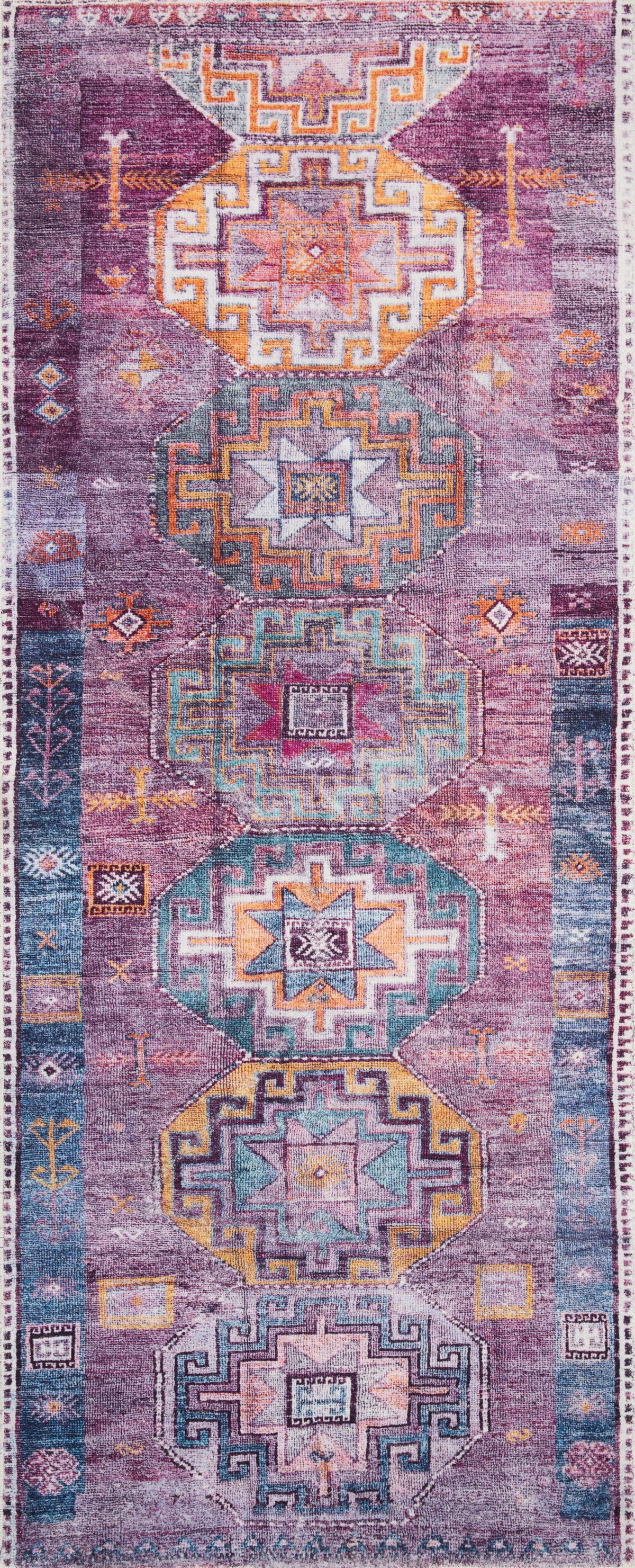 Fiona Blue / Purple — a Loloi rug at Laurie Yapp Home.
