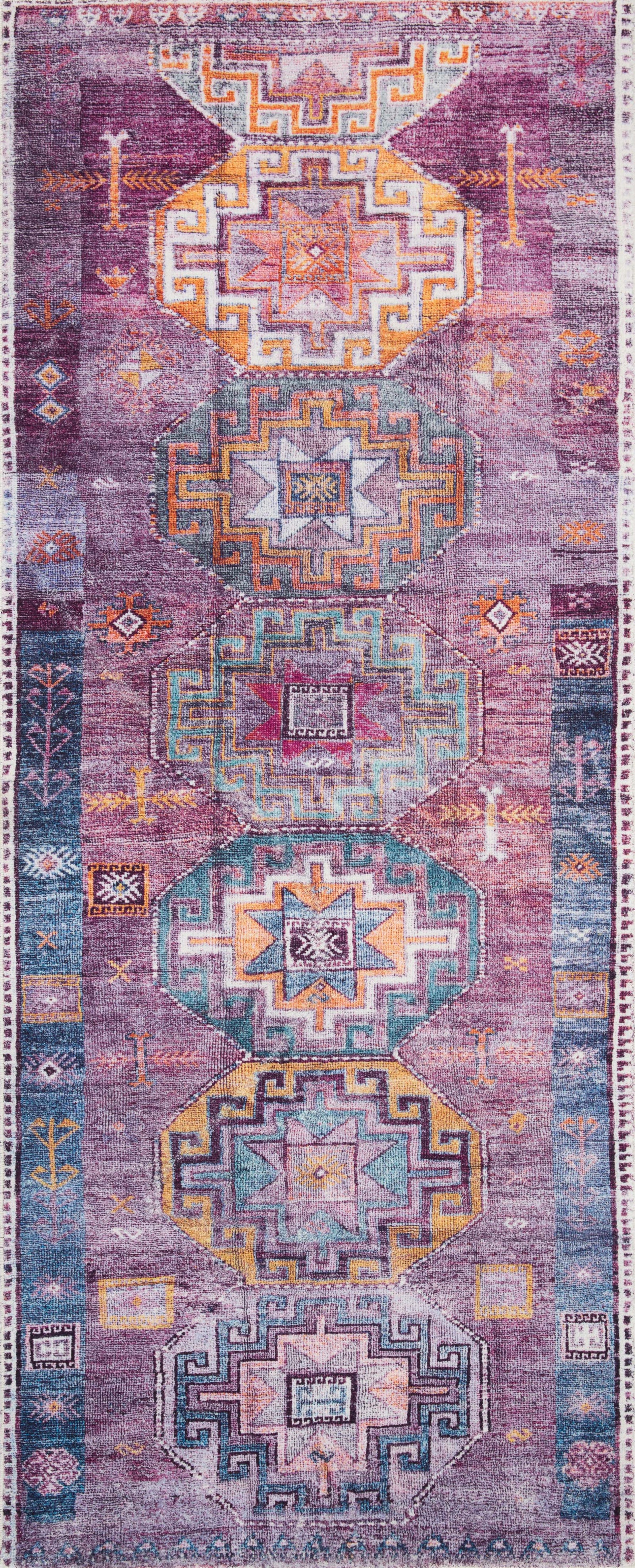 Fiona Blue / Purple — a Loloi rug at Laurie Yapp Home.