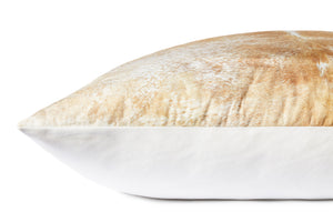 Beige / White Pillow shown from another angle.