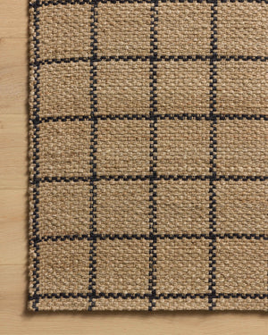 Fletcher Natural / Black shown from a different angle to reveal its pattern.