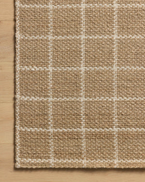 Fletcher Natural / Ivory shown from a different angle to reveal its pattern.