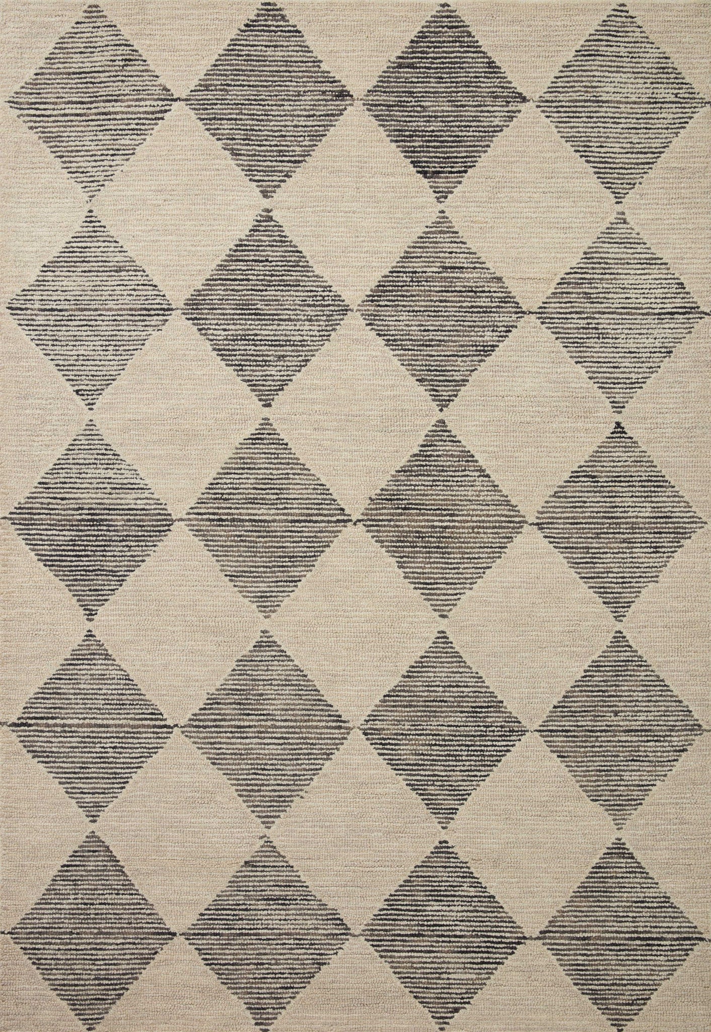Francis Beige / Charcoal — a Loloi rug at Laurie Yapp Home.
