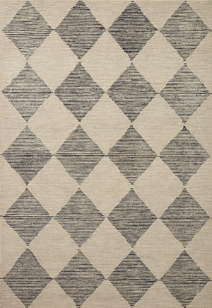 Francis Beige / Charcoal — a Loloi rug at Laurie Yapp Home.