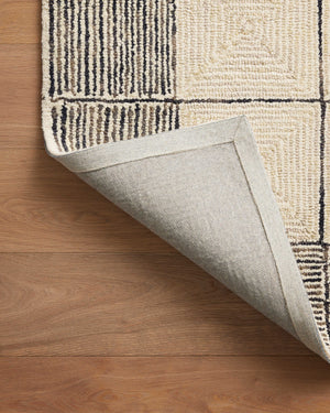 Francis Cream / Black shown from a different angle to reveal its pattern.