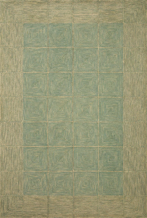 Francis Green / Natural — a Loloi rug at Laurie Yapp Home.