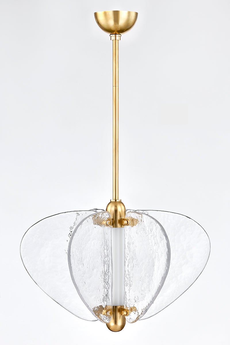 Freya Pendant — a Corbett pendant for kitchens, entries, and dining rooms at Laurie Yapp Home.