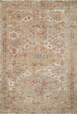 Gaia Gold / Taupe — a Loloi rug at Laurie Yapp Home.