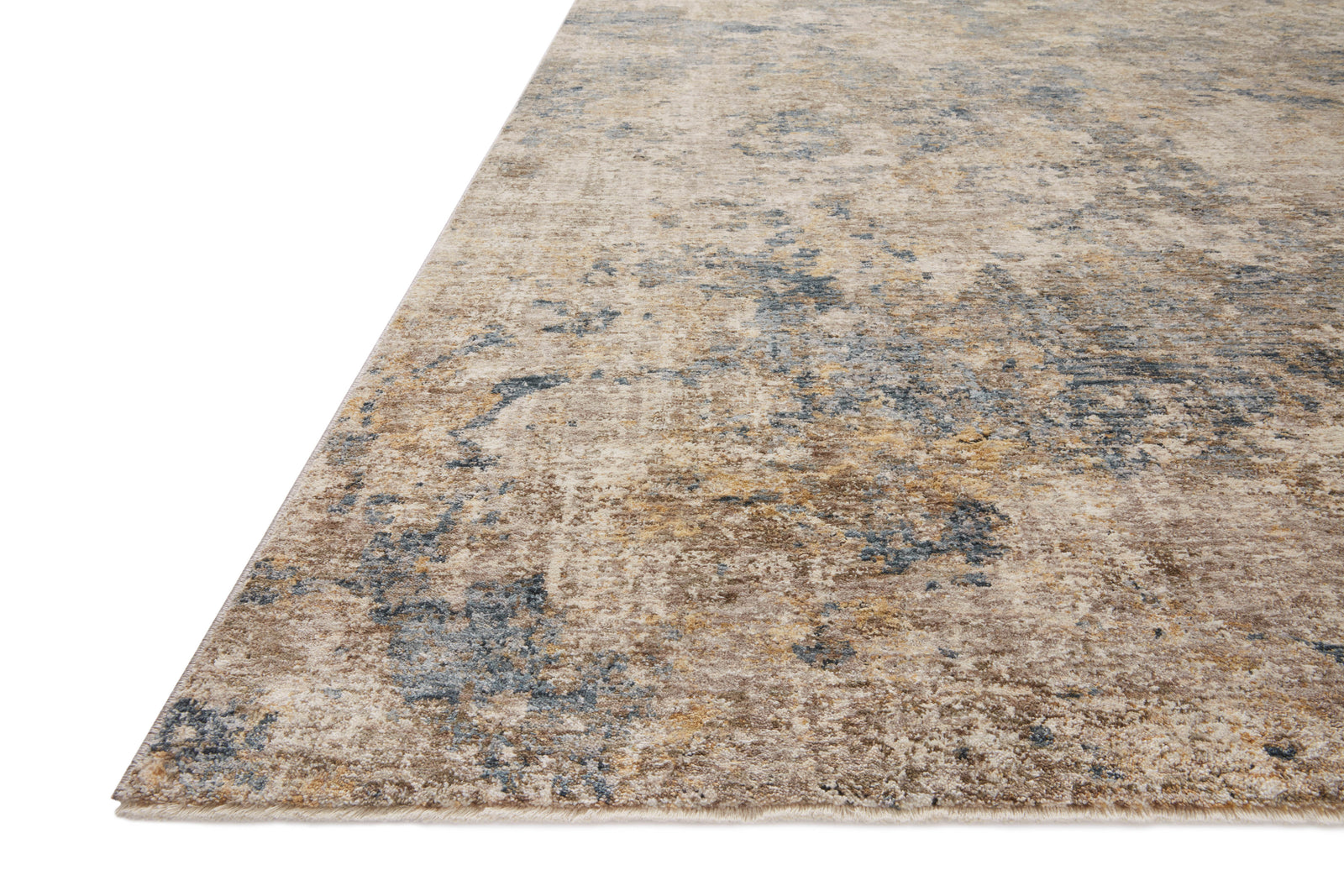 Gaia Taupe / Denim — a Loloi rug at Laurie Yapp Home.
