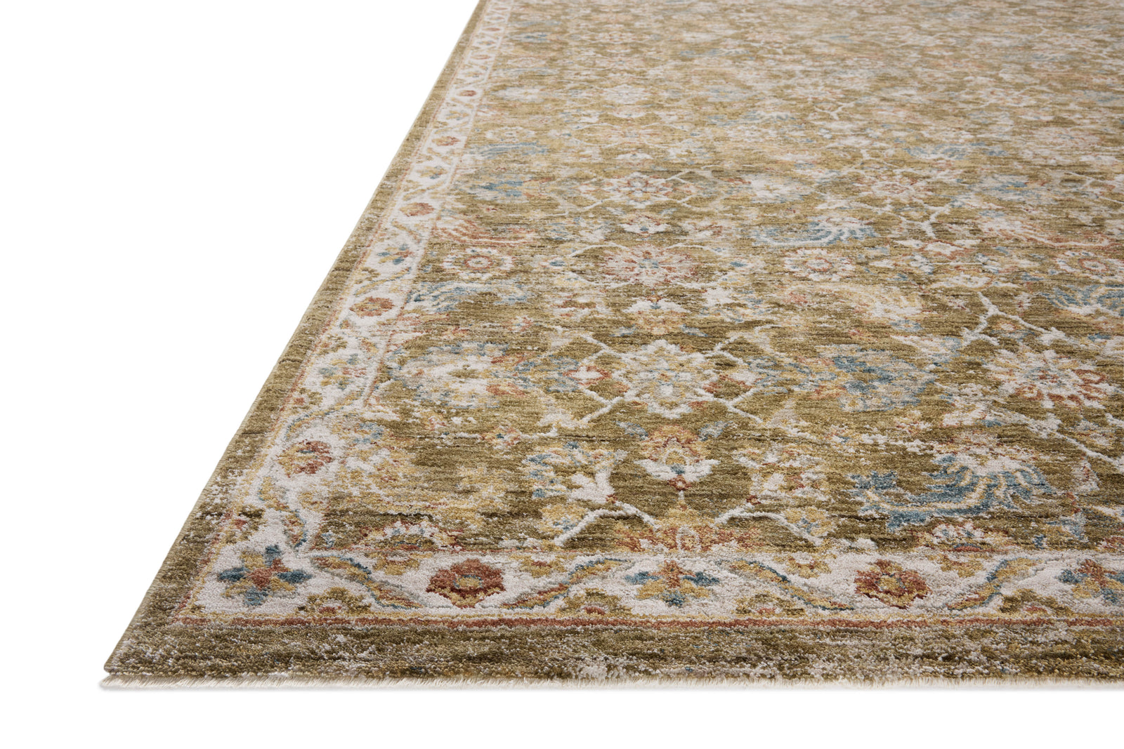 Gaia Olive / Multi — a Loloi rug at Laurie Yapp Home.