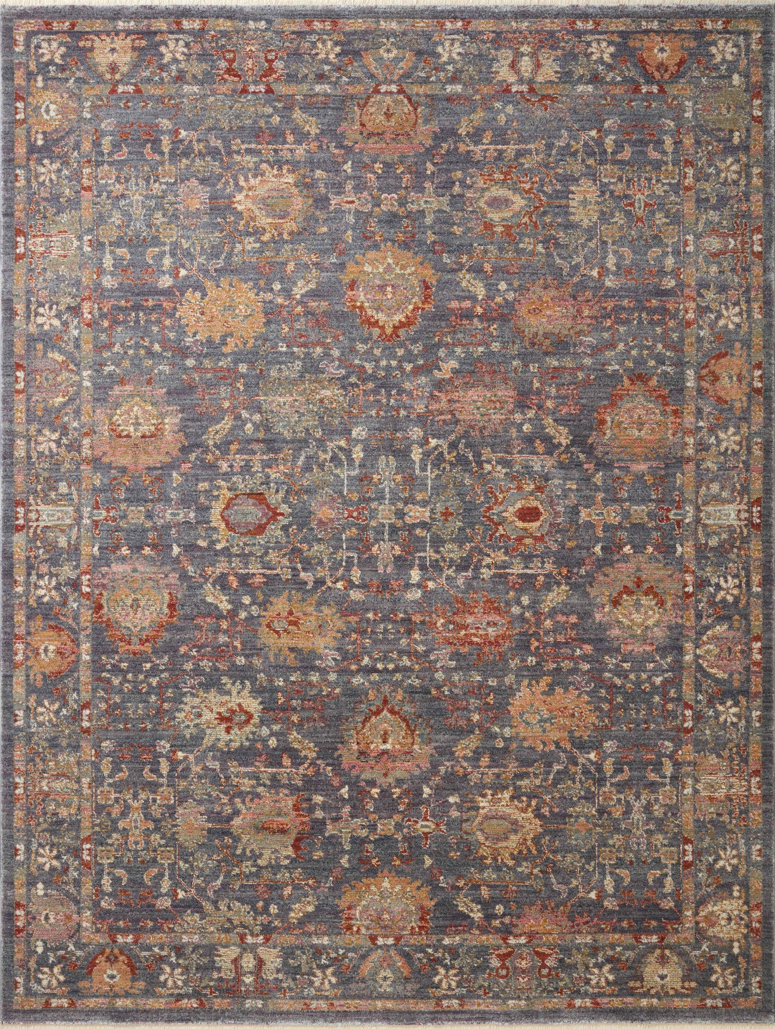 Giada Grey / Multi — a Loloi rug at Laurie Yapp Home.