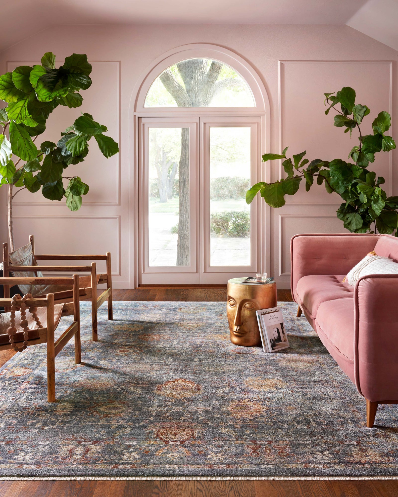 Giada Grey / Multi — a Loloi rug at Laurie Yapp Home.