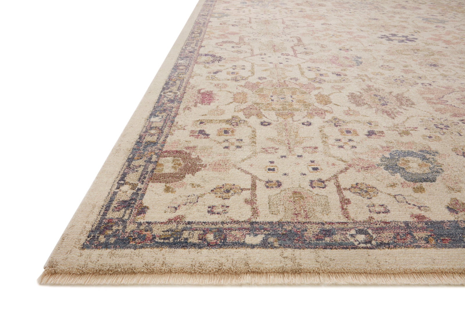 Giada Ivory / Multi — a Loloi rug at Laurie Yapp Home.
