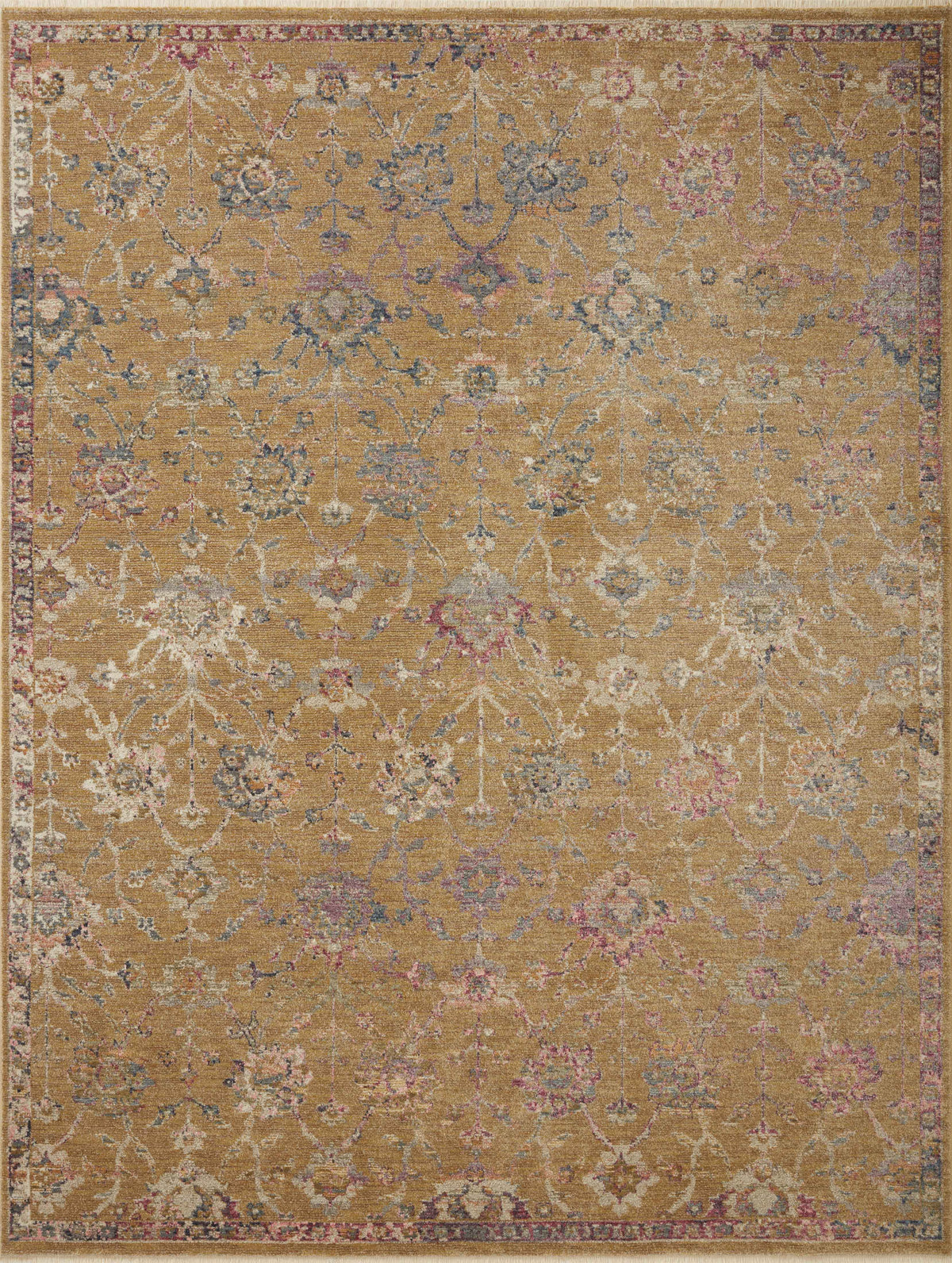 Giada Gold / Multi — a Loloi rug at Laurie Yapp Home.