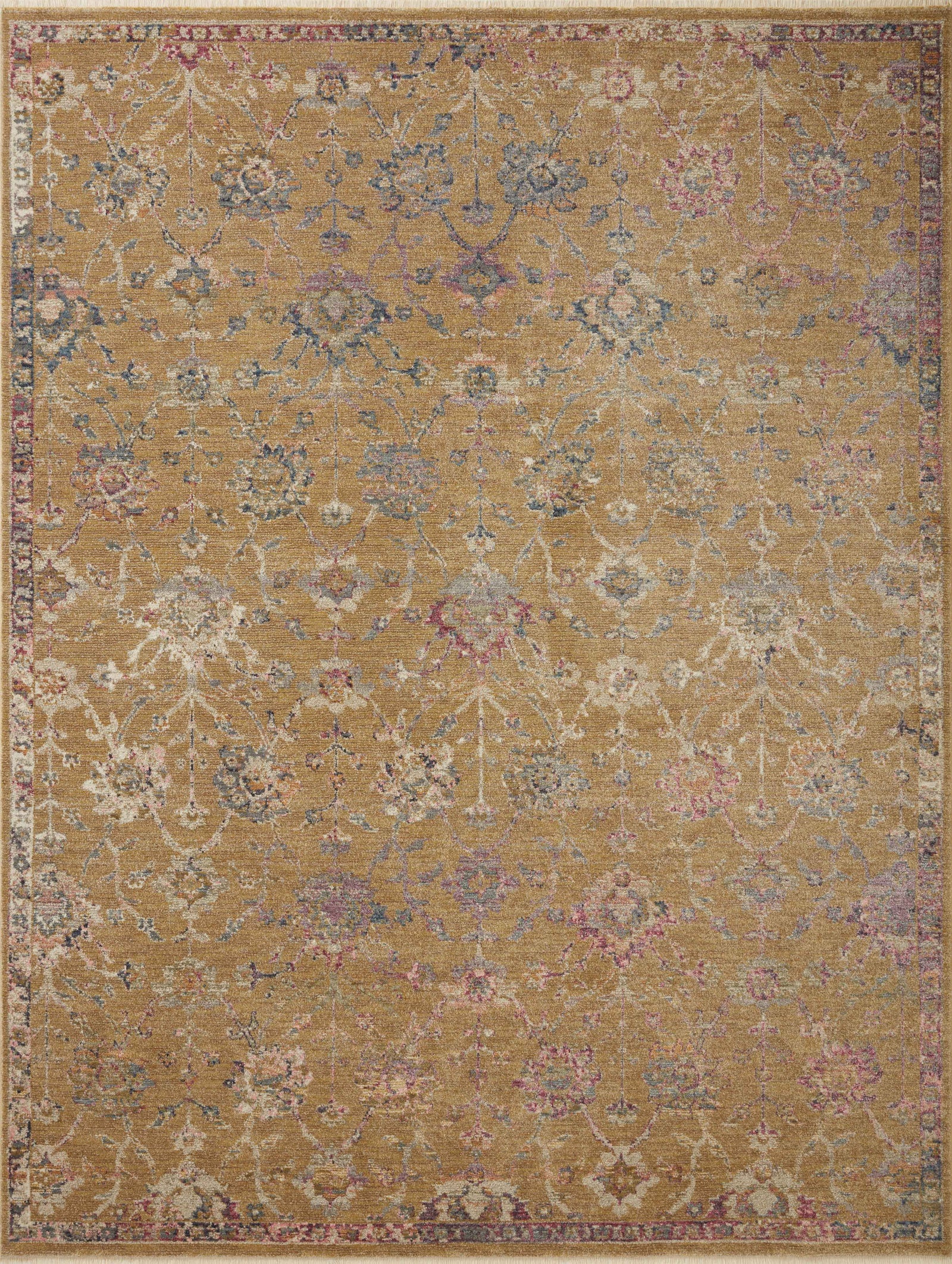 Giada Gold / Multi — a Loloi rug at Laurie Yapp Home.
