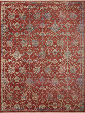 Giada Red / Multi — a Loloi rug at Laurie Yapp Home.