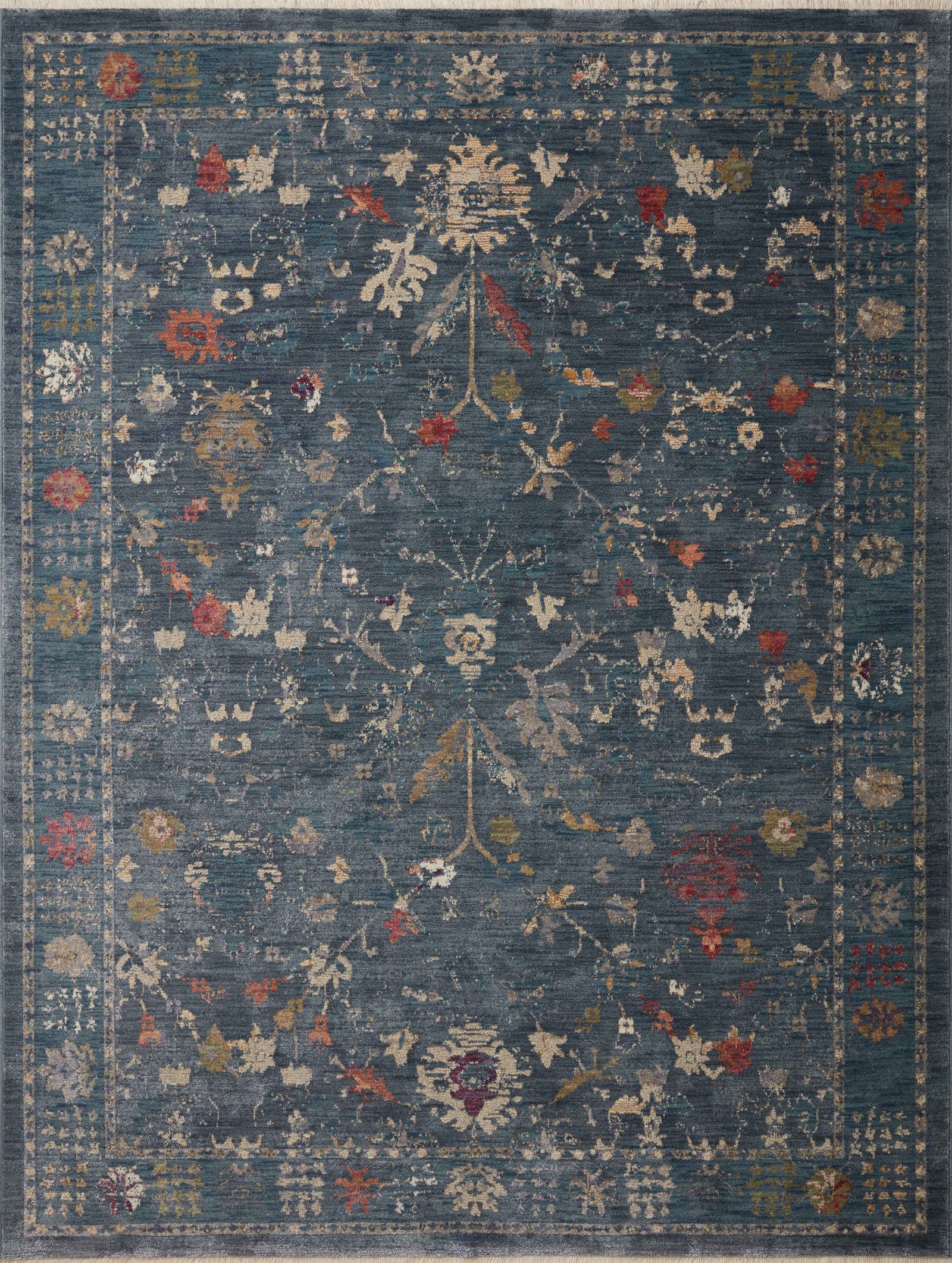 Giada Denim / Multi — a Loloi rug at Laurie Yapp Home.