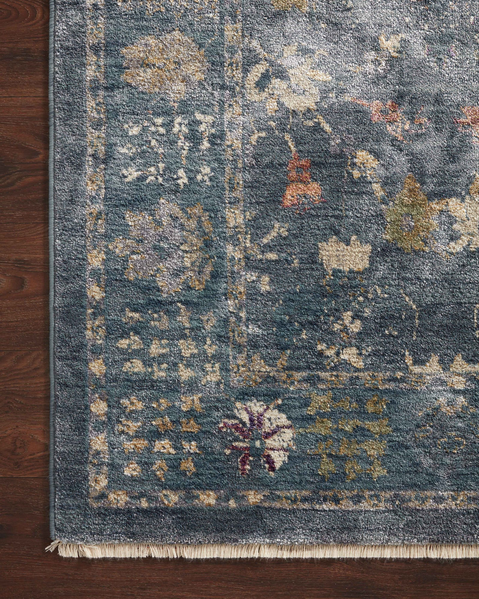 Giada Denim / Multi — a Loloi rug at Laurie Yapp Home.