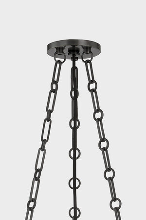 Close-up of the Granby Pendant 13" in bronze showing the shade shape and metal detail.