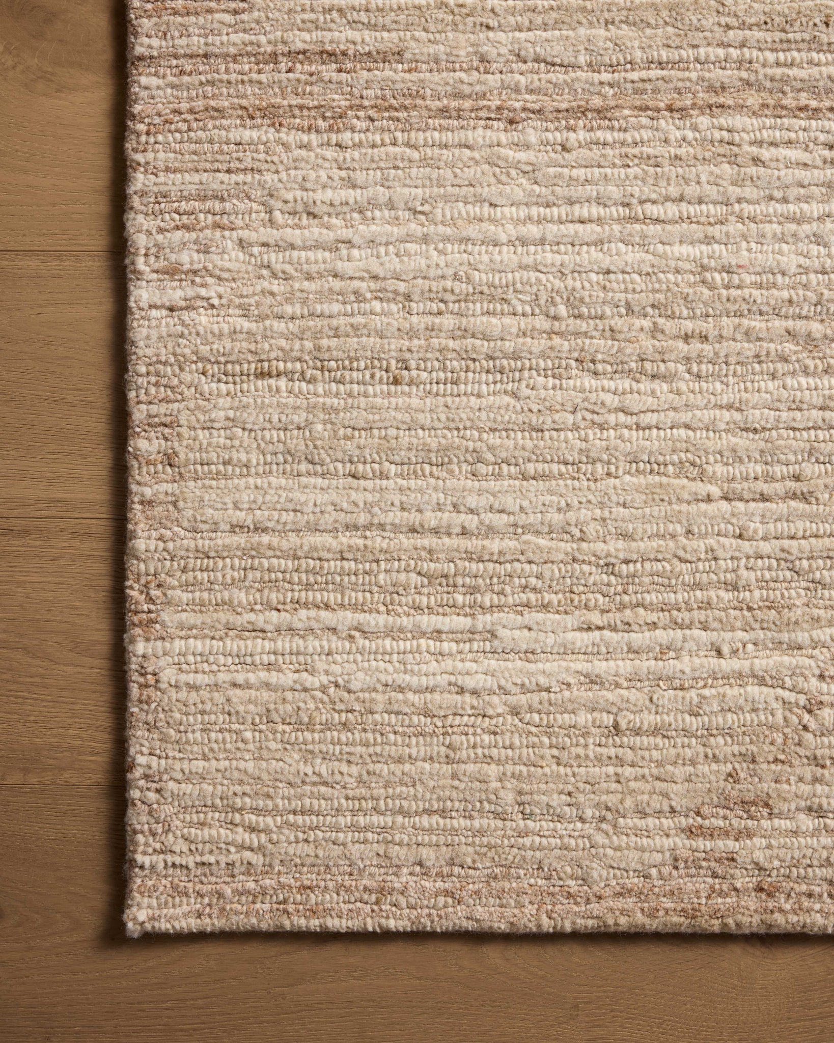 Greer Beige / Clay shown from a different angle to reveal its pattern.
