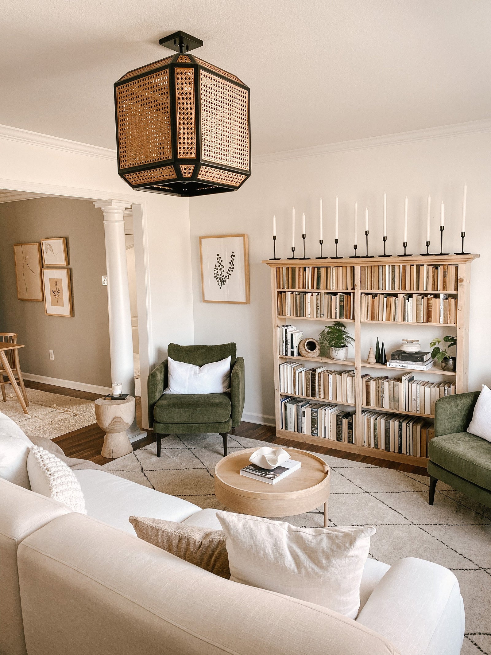 Georgia Pendant in bronze — a Hudson Valley pendant for kitchens, entries, and dining rooms at Laurie Yapp Home.
