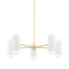 Laiton vieilli / Blanc doux