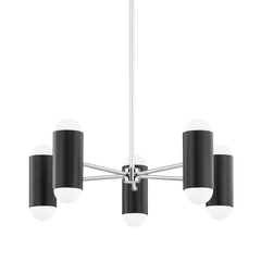 Nickel poli / Noir doux