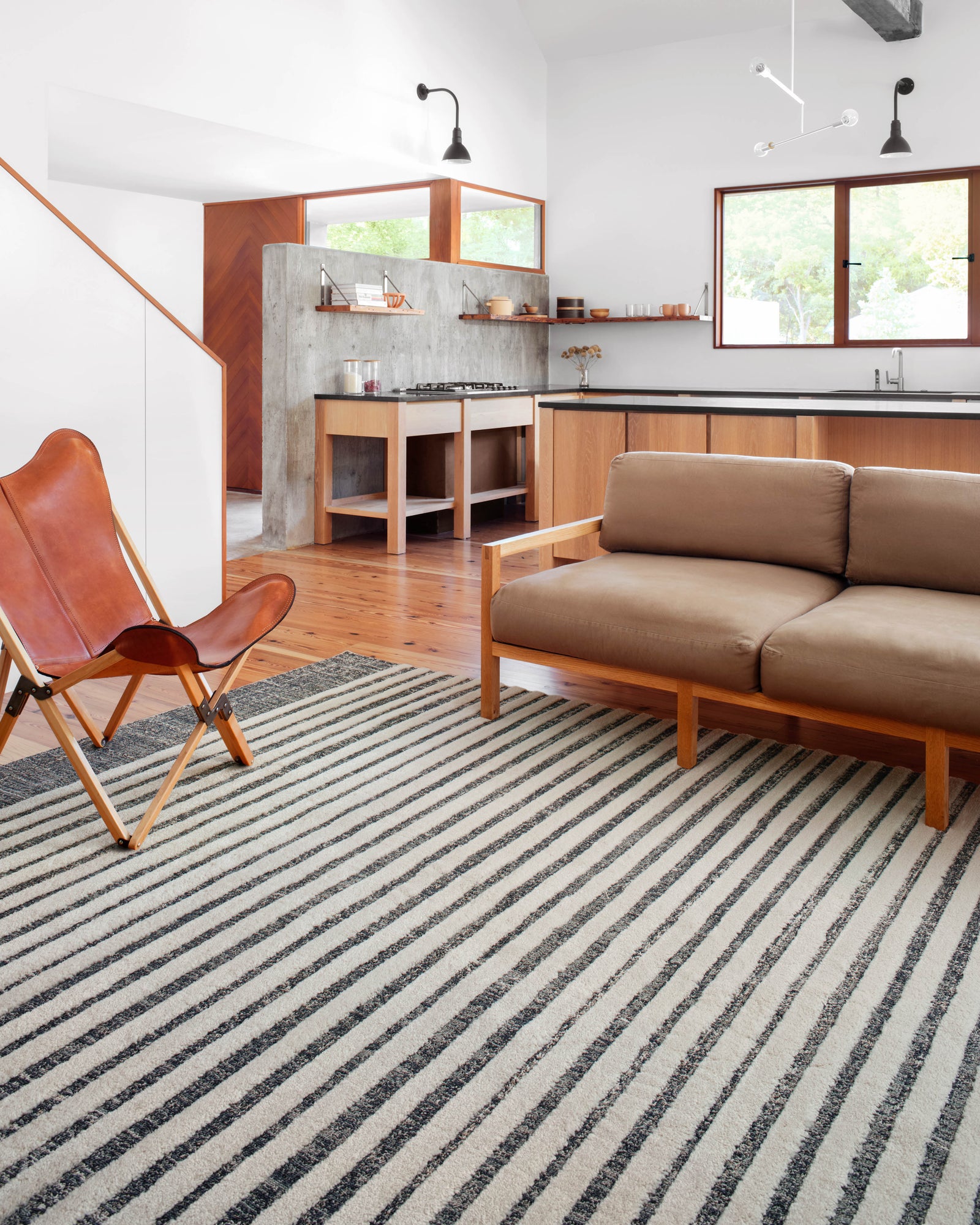 Hagen White / Ocean — a Loloi rug at Laurie Yapp Home.